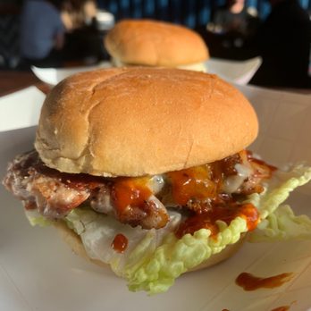 Meyer's Olde Dutch - Pork and bacon burger - Burgers Near Me - Beacon, New York Meyer's Olde Dutch - Pork and bacon burger - Burgers Near Me - Beacon, New York