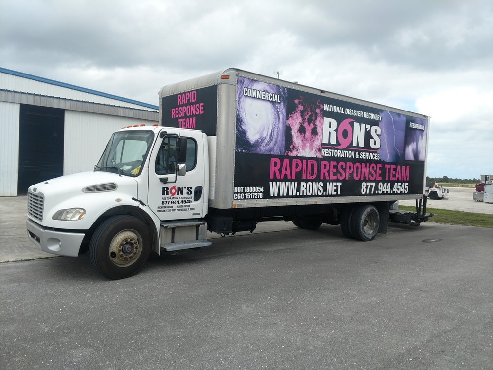 Slide of Ron's Restoration & Services