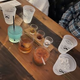 Flight and drinks Flight and drinks