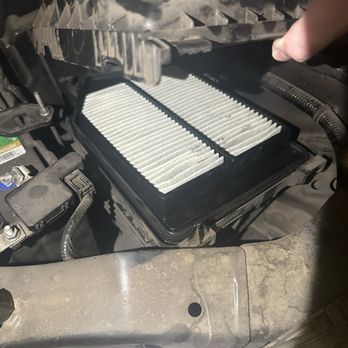 Sun Devil Auto - My current air filter, that "needed" to be changed. - Oil Change Stations Near Me - Chandler, Arizona Sun Devil Auto - My current air filter, that "needed" to be changed. - Oil Change Stations Near Me - Chandler, Arizona