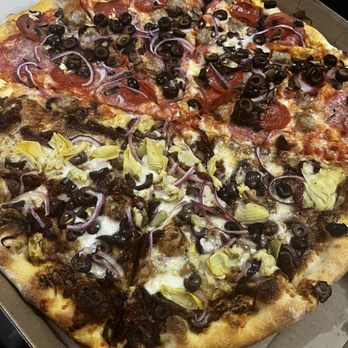 Sal's Pizzeria - 1/2 combination 1/2 specialty - Pizza Near Me - Cotati, California Sal's Pizzeria - 1/2 combination 1/2 specialty - Pizza Near Me - Cotati, California