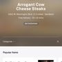 Arrogant Cow Cheese Steaks