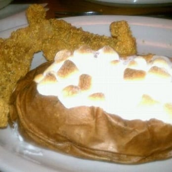 Texas Roadhouse - Baked Sweet Potato & Catfish... - Steakhouses Near Me - Dyer, Indiana