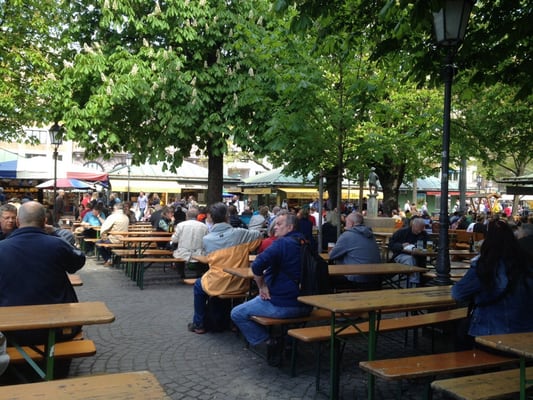Viktualienmarkt Beergarden by null