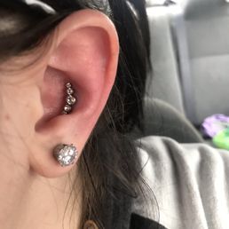 Conch piercing Conch piercing