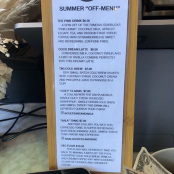 Offset Coffee Roasters - Summer Menu 2021 - Coffee & Tea Near Me - Torrance, California Offset Coffee Roasters - Summer Menu 2021 - Coffee & Tea Near Me - Torrance, California