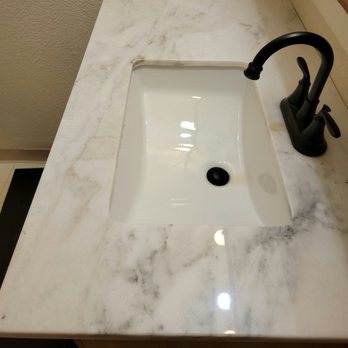 Granite Outlet - Marble countertop for bathroom vanity (White Cathy) with sink install - Building Supplies Near Me - Sacramento, California Granite Outlet - Marble countertop for bathroom vanity (White Cathy) with sink install - Building Supplies Near Me - Sacramento, California