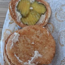 Church's Texas Chicken - Church's chicken sandwich. Ok for the money. Nothing too special.