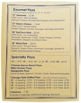 Menu photo 3 Bruno's Pizza Downtown South Bend, IN Menu photo 3 Bruno's Pizza Downtown South Bend, IN