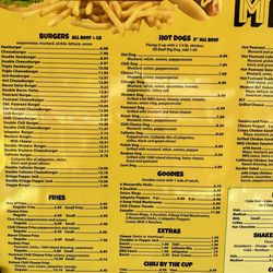 Shoestring - Menu 5/25/2024