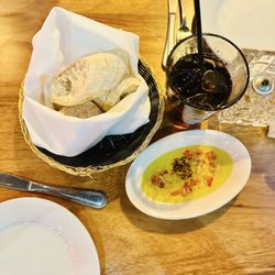 Hot Tomato Italian Restaurant & Brick Oven - Roasted garlic oil & fresh homemade bread