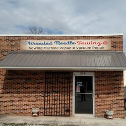 Threaded Needle Sewing