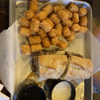 SOHA Bar and Grill - The Dip with tater tots, very good - Gastropubs Near Me - Saint Louis, Missouri