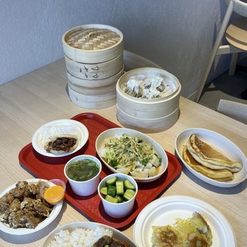 Xibei Dumplings - Popcorn chicken / Beef rice bowl / Pan-fried beef shaomai / Chinese burger / Hot & sour soup / Cucumber salad / Cold noodles / Corn pancakes - Chinese Near Me - Los Angeles, California Xibei Dumplings - Popcorn chicken / Beef rice bowl / Pan-fried beef shaomai / Chinese burger / Hot & sour soup / Cucumber salad / Cold noodles / Corn pancakes - Chinese Near Me - Los Angeles, California