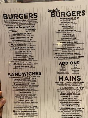 Menu photo 2 Big Eddy Pub Revelstoke, BC