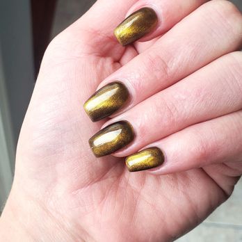 Nail Studio Plus - She used a magnet to create the effect! So awesome. - Nail Salons Near Me - Rancho Cordova, California Nail Studio Plus - She used a magnet to create the effect! So awesome. - Nail Salons Near Me - Rancho Cordova, California