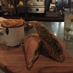 Babaganoush wrap, veg