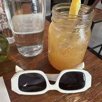 First and South - Bourbon base lemonade. Delicious. - New American Near Me - Greenport, New York First and South - Bourbon base lemonade. Delicious. - New American Near Me - Greenport, New York