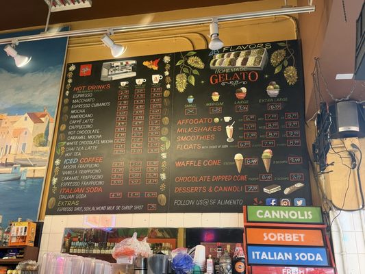 Menu photo 1 Alimento San Francisco, CA