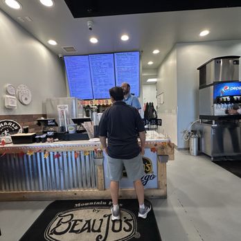 Beau Jo's Pizza - You order and pay before you sit. Drinks are self-serve - Pizza Near Me - Lone Tree, Colorado