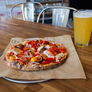 Slice - Build your own + Modern Times Critical Band - Pizza Near Me - Laguna Beach, California