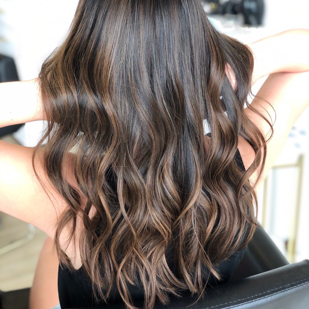 Mocha chocolate brunette balayage Mocha chocolate brunette balayage