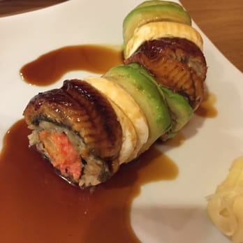 Mori Sushi - Fuji dragon roll. High praise from my 17 year old son. - Sushi Bars Near Me - Newport, Rhode Island Mori Sushi - Fuji dragon roll. High praise from my 17 year old son. - Sushi Bars Near Me - Newport, Rhode Island