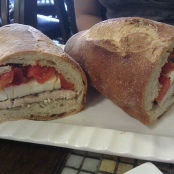 Paneantico Bakery - Grilled chicken with mozzarella, roasted peppers on soft bread - Bakeries Near Me - Brooklyn, New York Paneantico Bakery - Grilled chicken with mozzarella, roasted peppers on soft bread - Bakeries Near Me - Brooklyn, New York