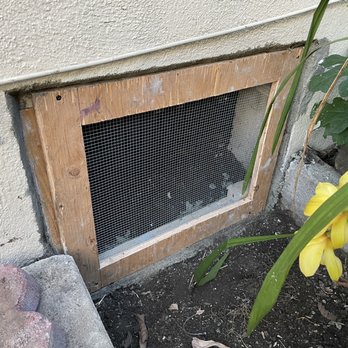 Rodent Control - Crawl space screen replacement. - Pest Control Near Me - Los Angeles, California Rodent Control - Crawl space screen replacement. - Pest Control Near Me - Los Angeles, California
