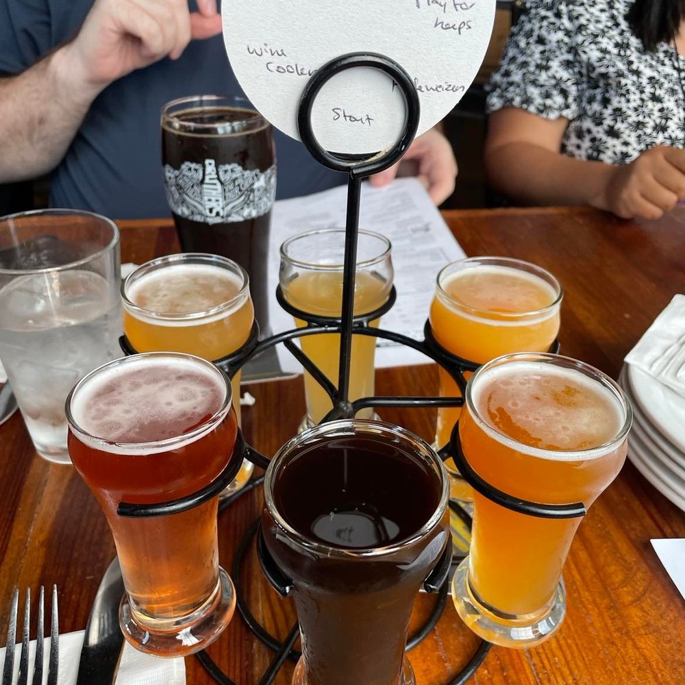 Druthers Brewing Company - Flight - Burgers Near Me - Albany, New York