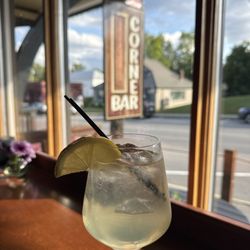 Yummy Limoncello Spritze made by the one and only Krista. Delivered by a fun, bubbly server. Brooke and Krista are a dynamic duo.