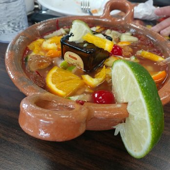 Taqueria Los Magueyes - Cazuela with Don Julio... Cool presentation and even a better drink! - Mexican Near Me - Bridgeview, Illinois Taqueria Los Magueyes - Cazuela with Don Julio... Cool presentation and even a better drink! - Mexican Near Me - Bridgeview, Illinois