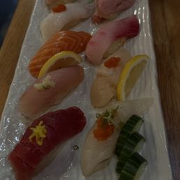 Nigiri sampler Nigiri sampler