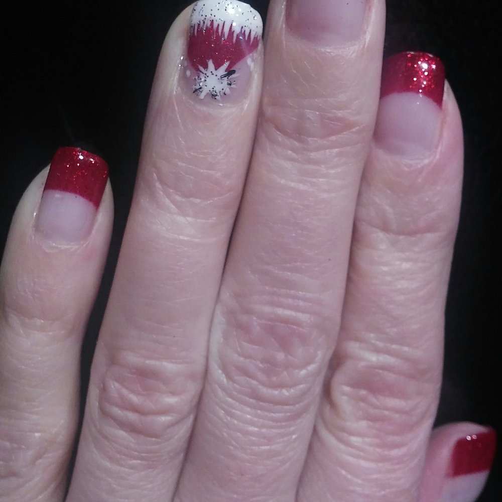 Nail Tech - My fabulous Christmas nails done by Angelina! - Nail Salons Near Me - Henderson, Nevada Nail Tech - My fabulous Christmas nails done by Angelina! - Nail Salons Near Me - Henderson, Nevada