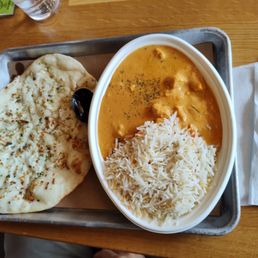 Butter Masala with Chicken & Naan