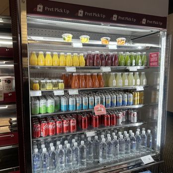 Pret A Manger - a refrigerated display case - Sandwiches Near Me - New York, New York Pret A Manger - a refrigerated display case - Sandwiches Near Me - New York, New York
