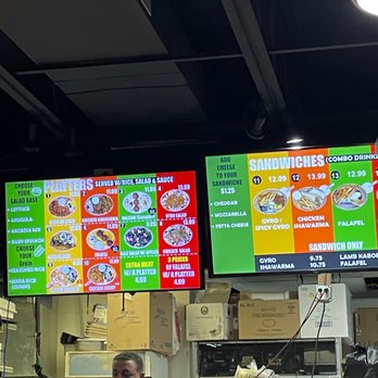 Sinbad's Grill - Menu board - Mediterranean Near Me - Overland Park, Kansas