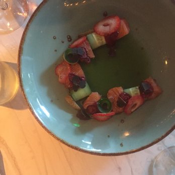 L'Ermitage - Salmon Crudo - French Near Me - Beverly Hills, California L'Ermitage - Salmon Crudo - French Near Me - Beverly Hills, California