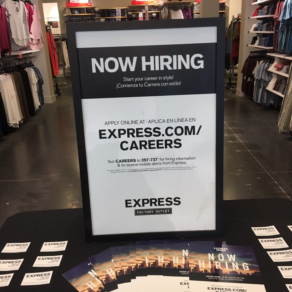 Express Factory Outlet Store - Jobs available at this location - Outlet Stores Near Me - Wesley Chapel, Florida