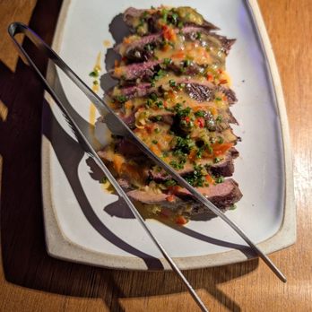 Han Oak - "teres major" steak a la dokkaebi - Korean Near Me - Portland, Oregon