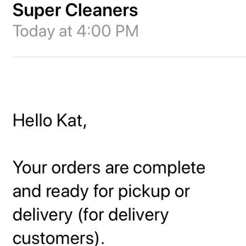 Super Cleaners - Email Notifications. - Laundry Services Near Me - Bethesda, Maryland Super Cleaners - Email Notifications. - Laundry Services Near Me - Bethesda, Maryland