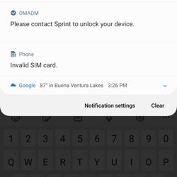 Boost Mobile Premier Store - After they updated my phone I kept seeing this. Because of the update I couldn't use my old sim card