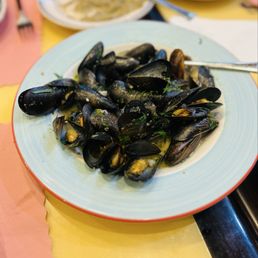 White mussels