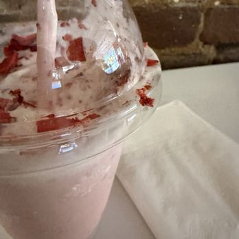 Pretzel & Pizza Creations - Strawberry shortcake shake with alcohol - Pizza Near Me - Frederick, Maryland Pretzel & Pizza Creations - Strawberry shortcake shake with alcohol - Pizza Near Me - Frederick, Maryland