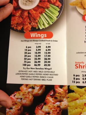 Menu photo 8 ATL Wings Decatur, GA