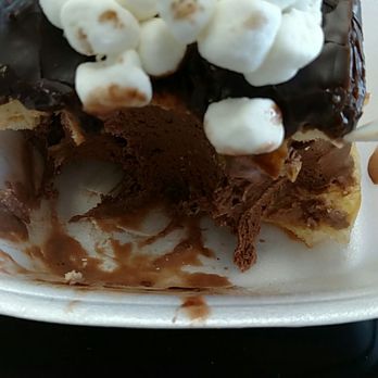 Painted Dough - Smores donut with Rocky road ice cream - Donuts Near Me - Chino, California