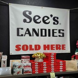 Copy Center Plus - Sees candy is sold all year round and part of the sales are going back to a 501c in the Morongo Basin