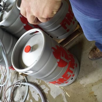 Firetrucker Brewery - Kegs in the back - Breweries Near Me - Ankeny, Iowa