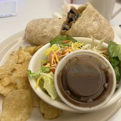 L' Grande Cafe - Veggie rap, delish, worth the stopping in .
