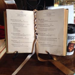 The Libertine by Louis - Cool way to make menu